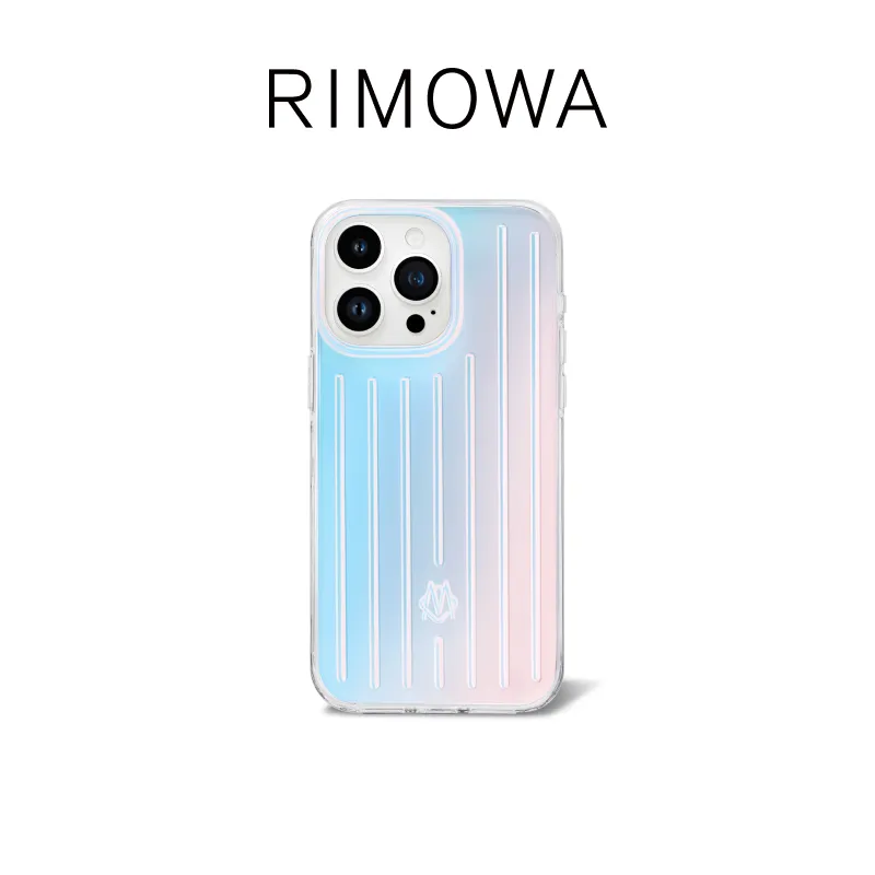 RIMOWA PC Material Slip Resistant Protective Case Impact Resistant Wear Resistant Phone Cases IPhone 14 Pro/15 Pro-2