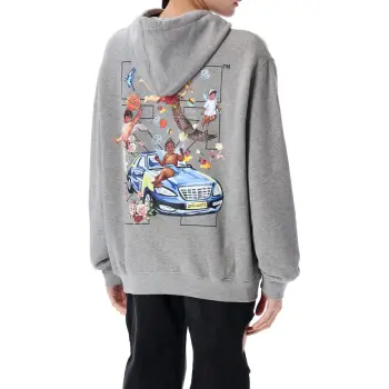 OFF WHITE Fresco Harrow Regular Hoodie