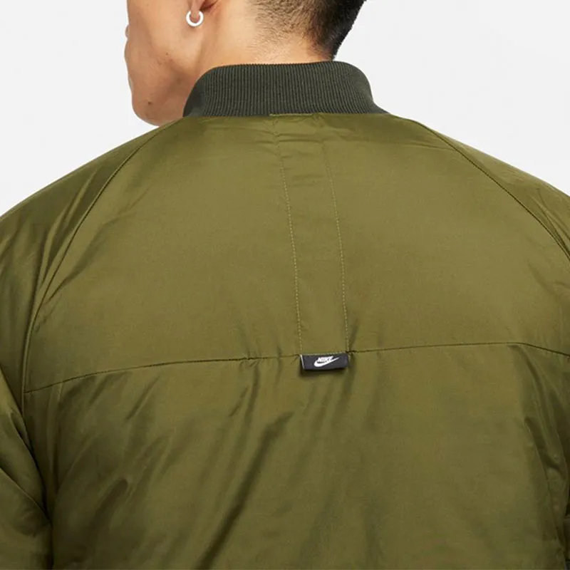 Nike Puffer Jackets Men Green-4