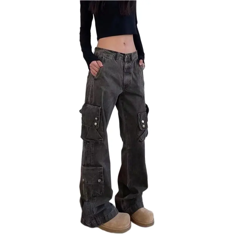 Concubine Zhu Jeans Unisex Black-2
