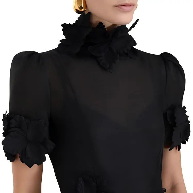 Zimmermann Luminosity Floral-appliqué Minidress-1