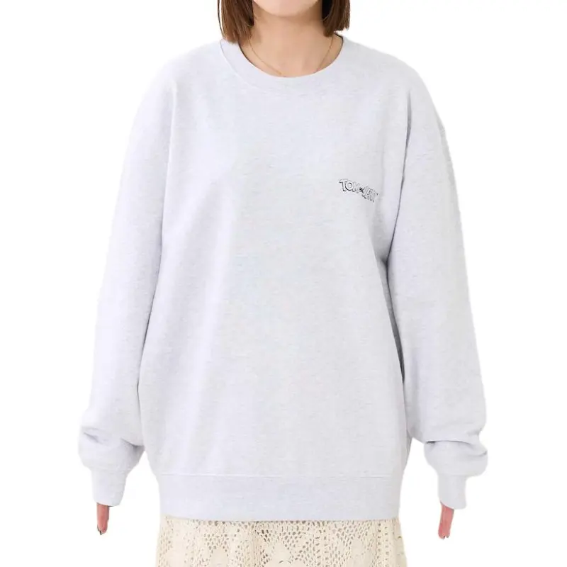 FREAK'S STORE x Tom And Jerry Sweatshirt Unisex Light Gray-1