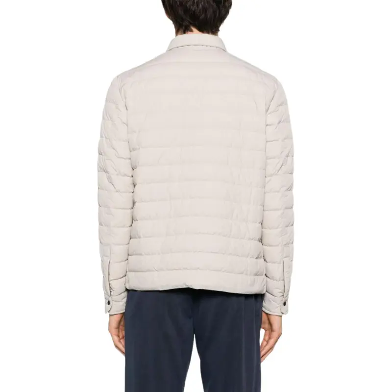 HERNO Long Sleeved Quilted Padded Jacket-4