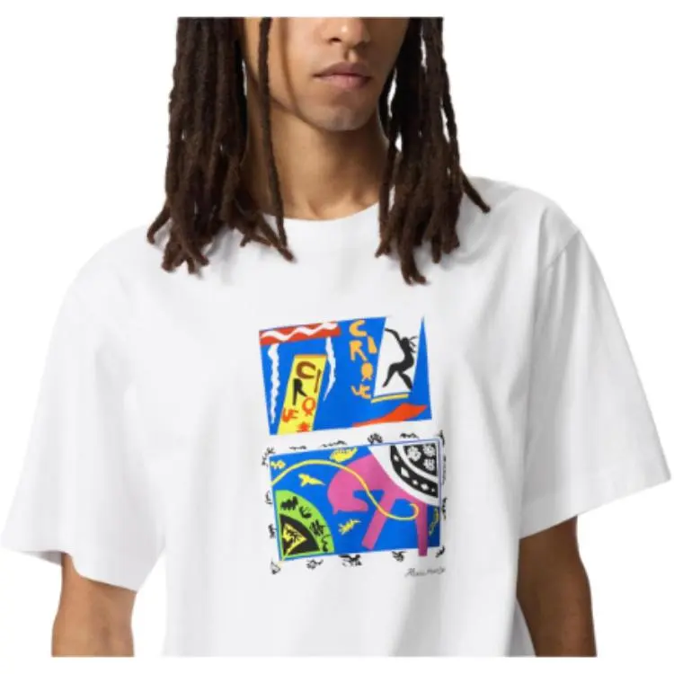 UNIQLO x ·/Henri Matisse Henri Matisse Collaboration SS25 T Shirt Unisex White-4