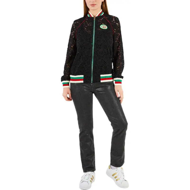 GUCCI Jackets Women's Black-2