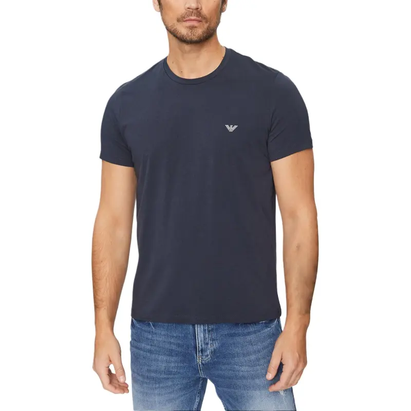 EMPORIO ARMANI T Shirt Men's 2 Pack Blue-4