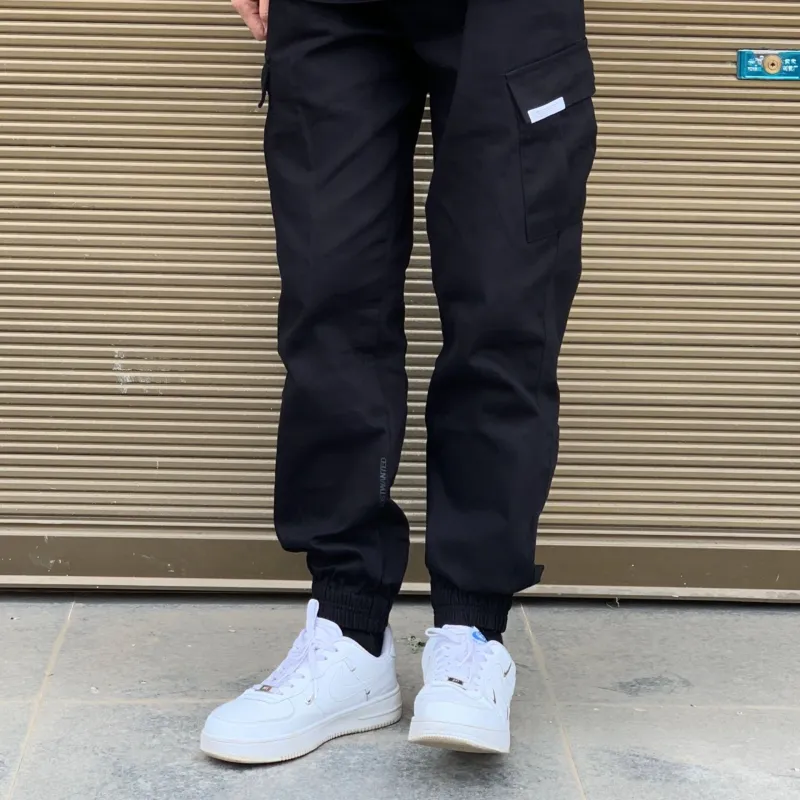 MostwantedLab Casual Pants Unisex Black-6