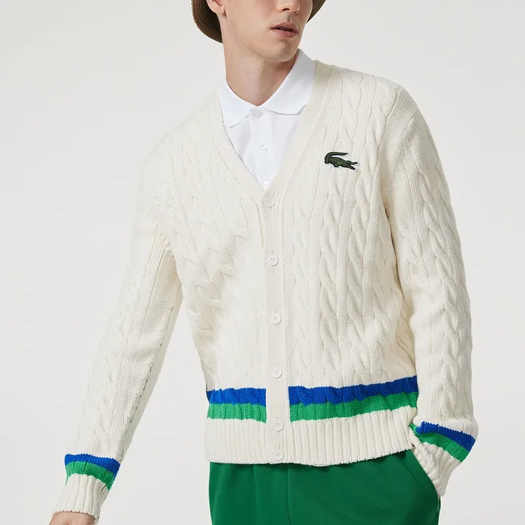 LACOSTE Sweaters Unisex Ecru-3