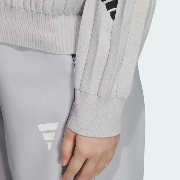 Adidas Sweatshirt Women's Light Gray-2