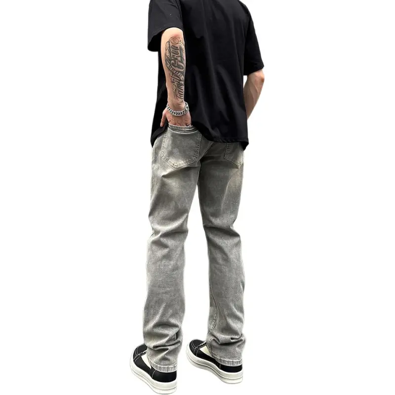 NHZN Jeans Unisex Light Blue-5