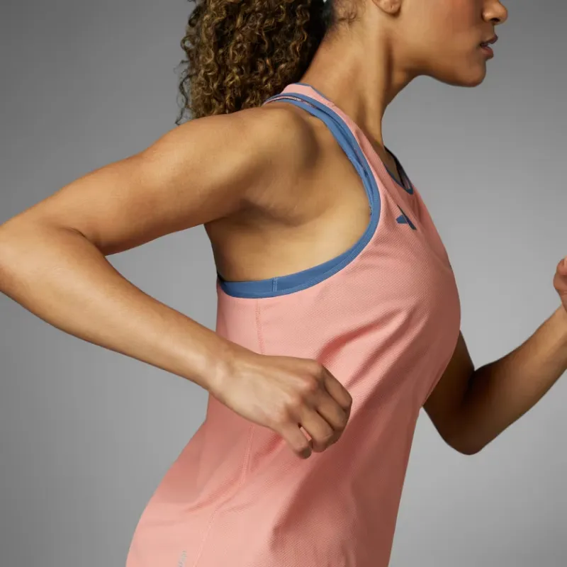 Adidas Free Shipping With AdiClub Boston Marathon® 2024 Own The Run Tank Top-4