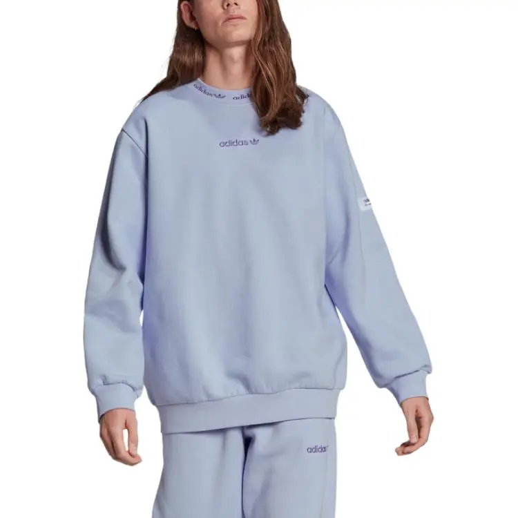 Adidas Trefoil Linear Crew Sweatshirt-1