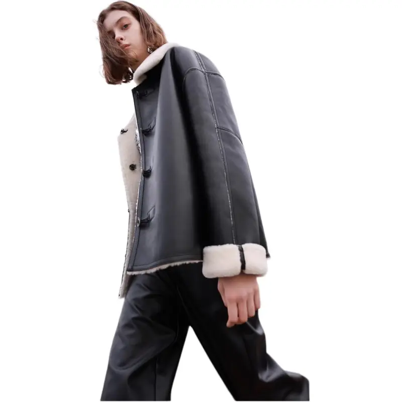 3COLOUR Jackets & Coats Women's Classic Black-5