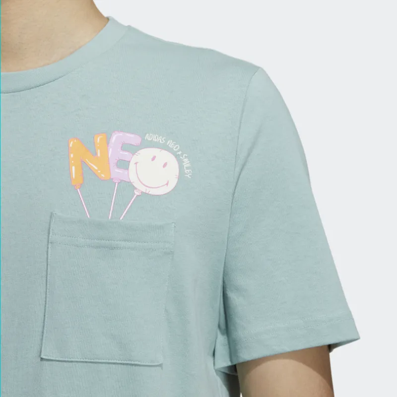 Adidas Neo T Shirts Men Emerald-5