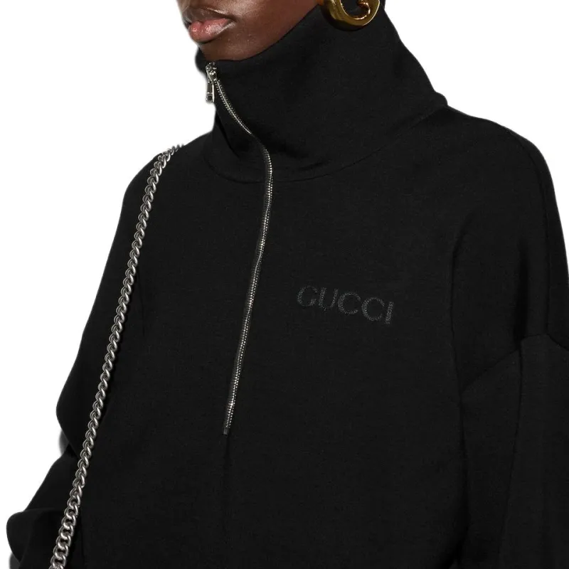 GUCCI Jersey Zip Sweatshirt-7