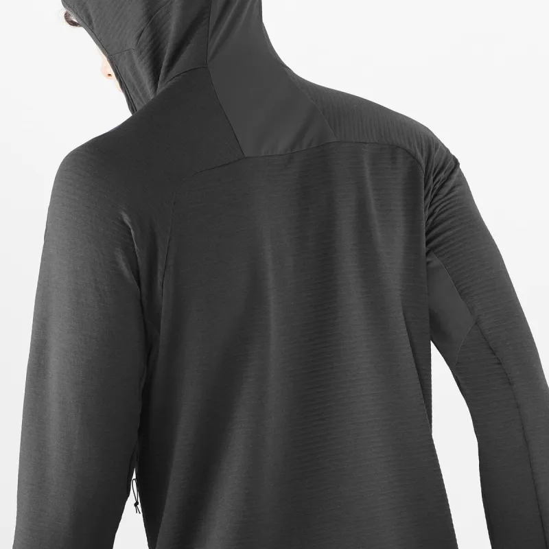 SALOMON ESSENTIAL LIGHTWARM Jackets Coats Men's Black-5