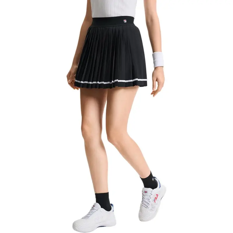 FILA Casual Short Skirts Women's Pitch Black-5