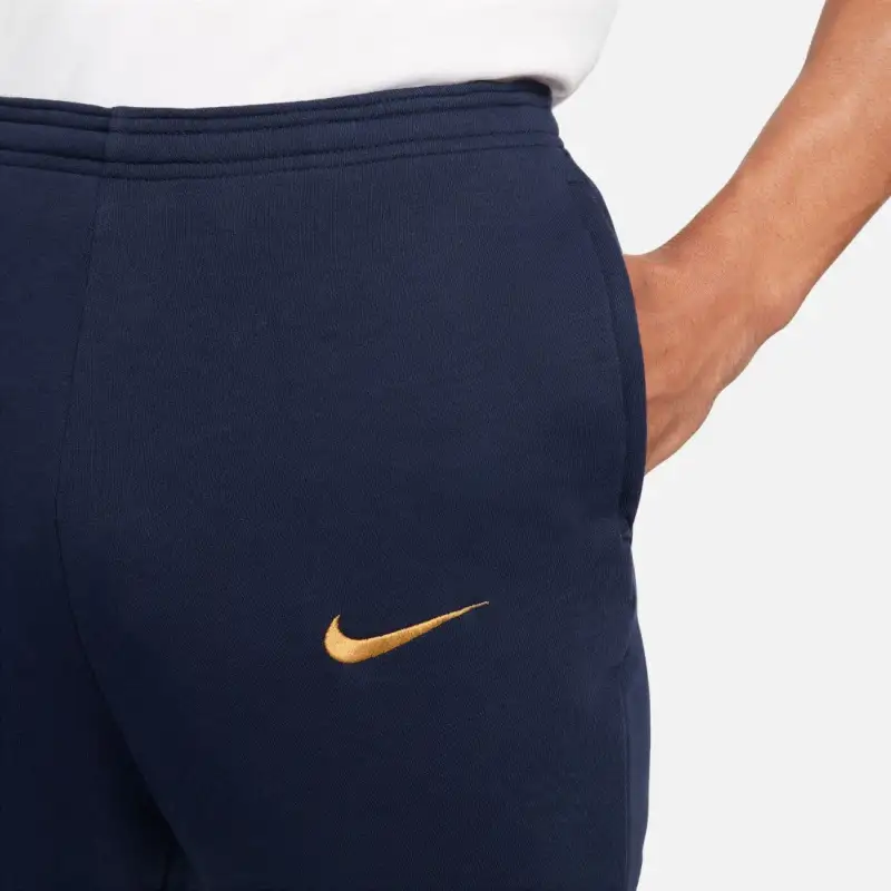 Nike Knitted Sweatpants Men Dark Blue-3