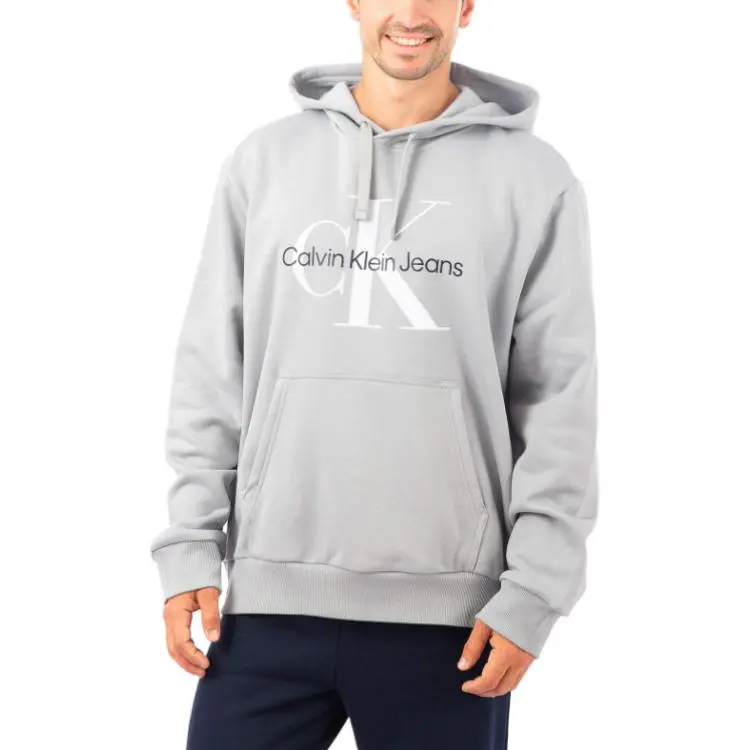 Calvin Klein Sweatshirts Men Gray-4