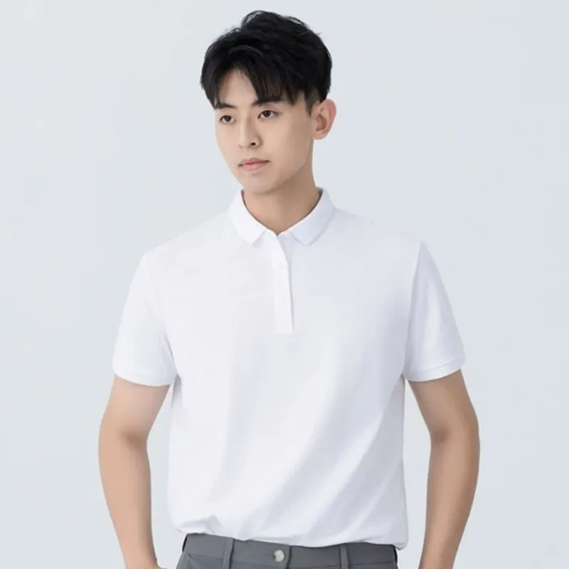 Red bean Polo Shirts Men-2