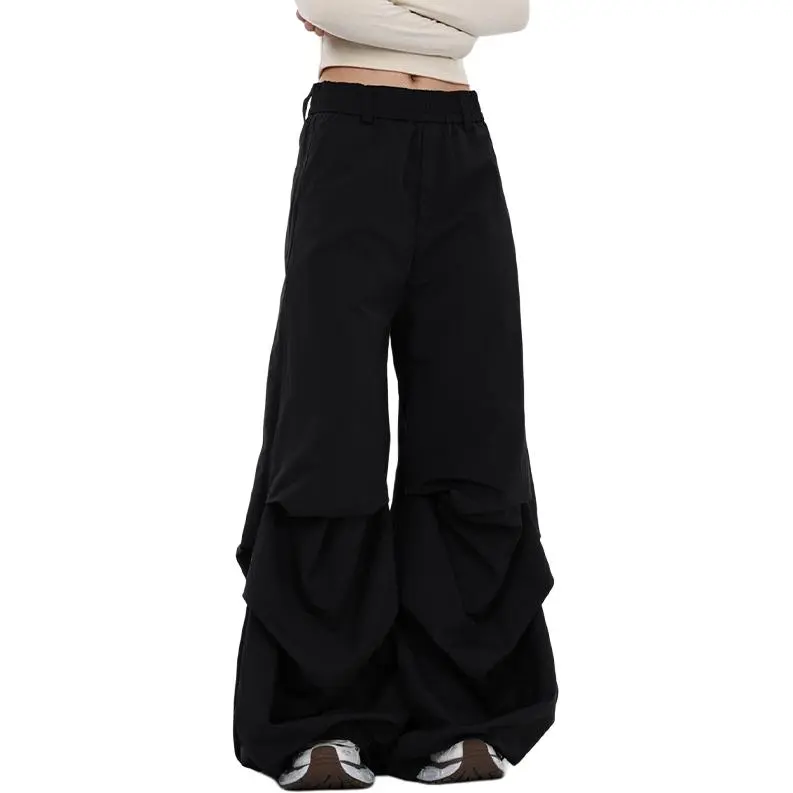 NHZN Casual Pants Women's Black-2