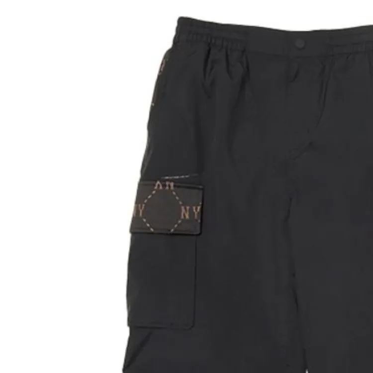 MLB New York Yankees Retro Sports Pants Casual Pants Unisex Black-2