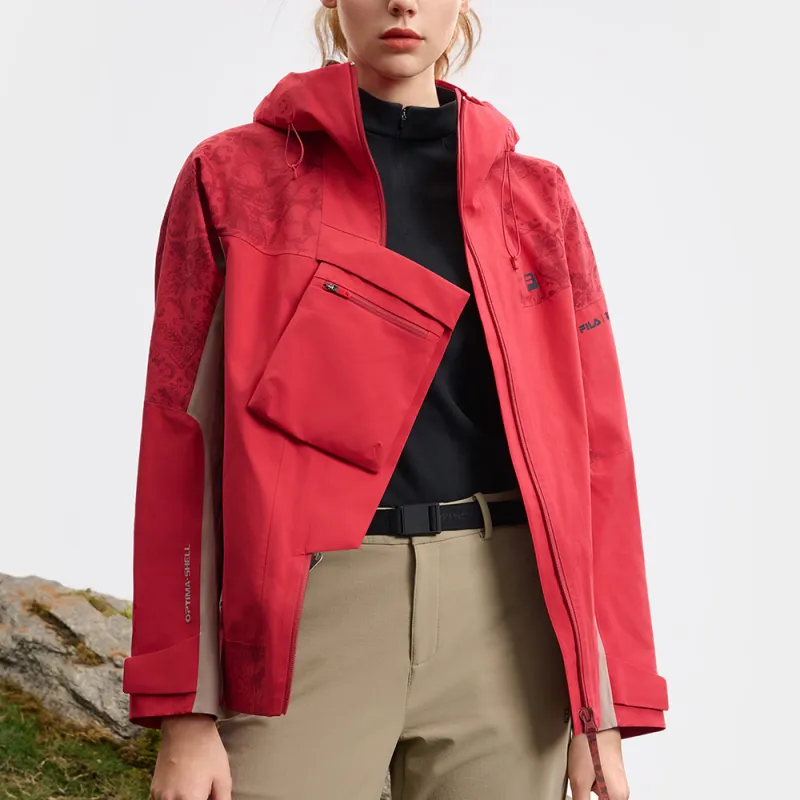 FILA Jacket Women's Dark Brier Red-4
