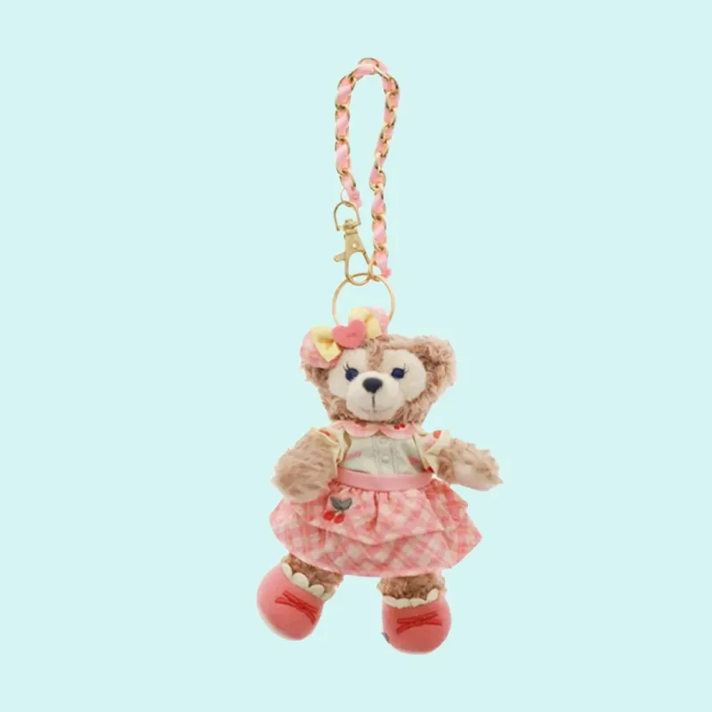 Disney ShellieMay 2024 Duffy And Friends Spring Candy Collection Dolls Plush Pendant 13cm High-1