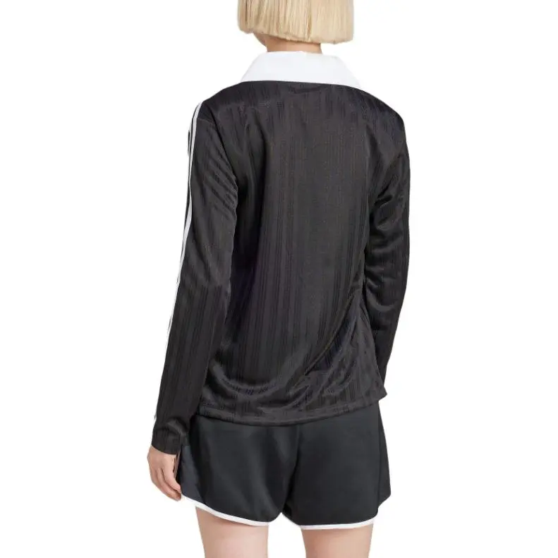 Adidas Pique Long Sleeve Black-3
