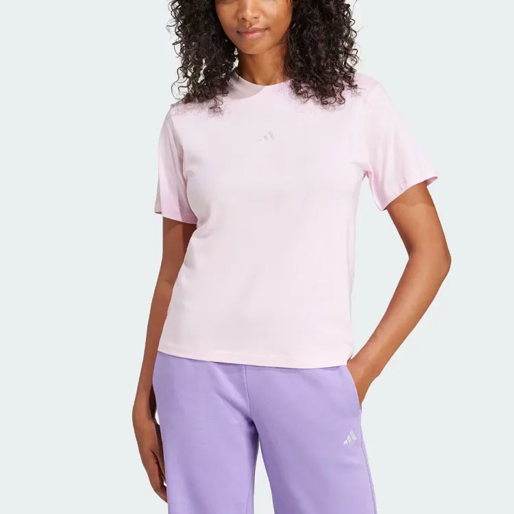 Adidas Free Shipping With AdiClub Essentials Small Logo Cotton Tee-3