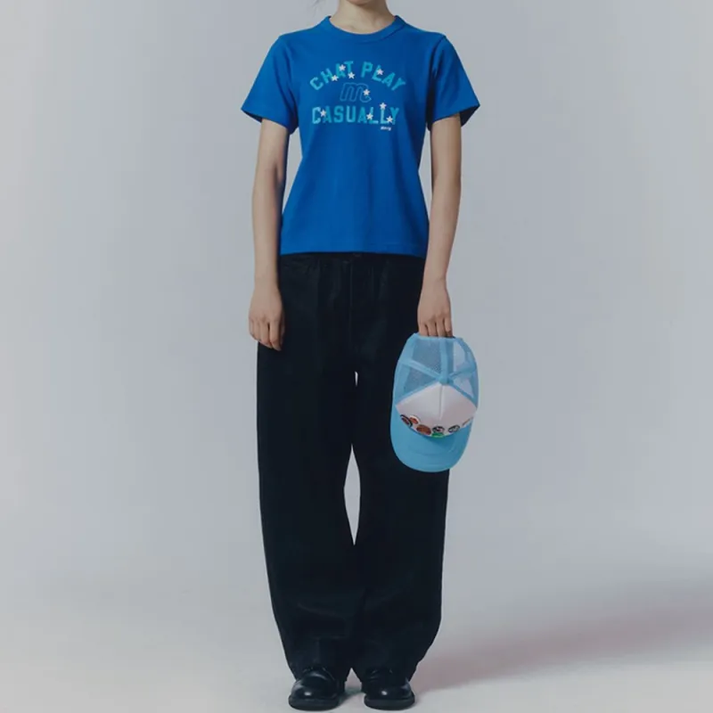 Mmlg SS25 T Shirt Unisex Sea Blue-3