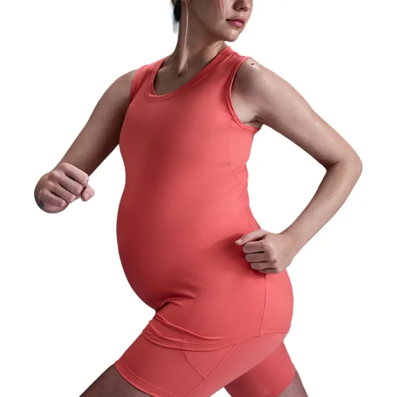 Nike M One Women's Dri FIT Slim Fit Tank Top Maternity-1