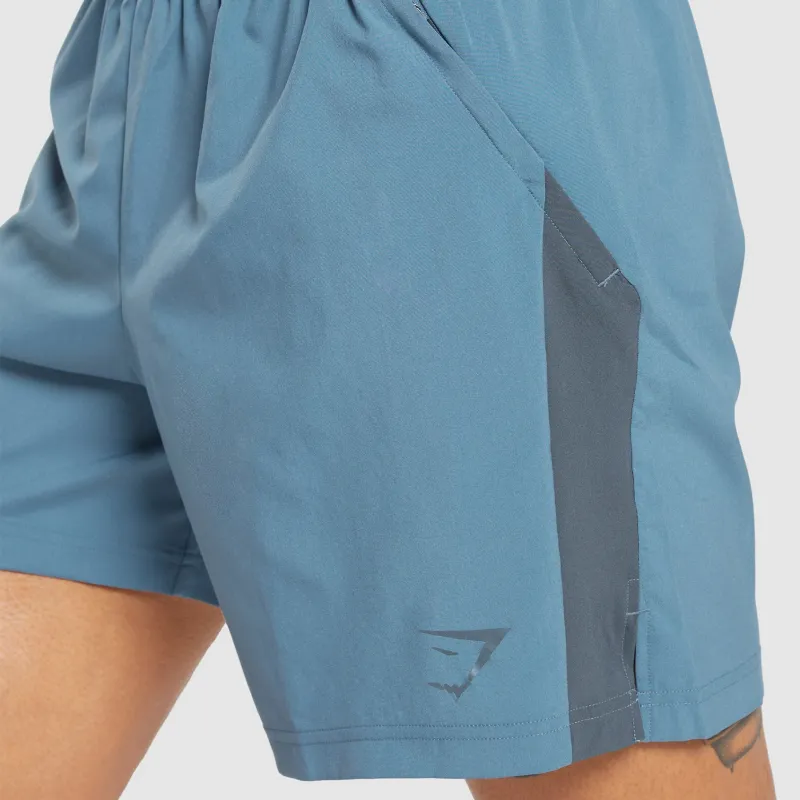 GYMSHARK SPORT 7' SHORTS Sports Shorts Men's Blue-4