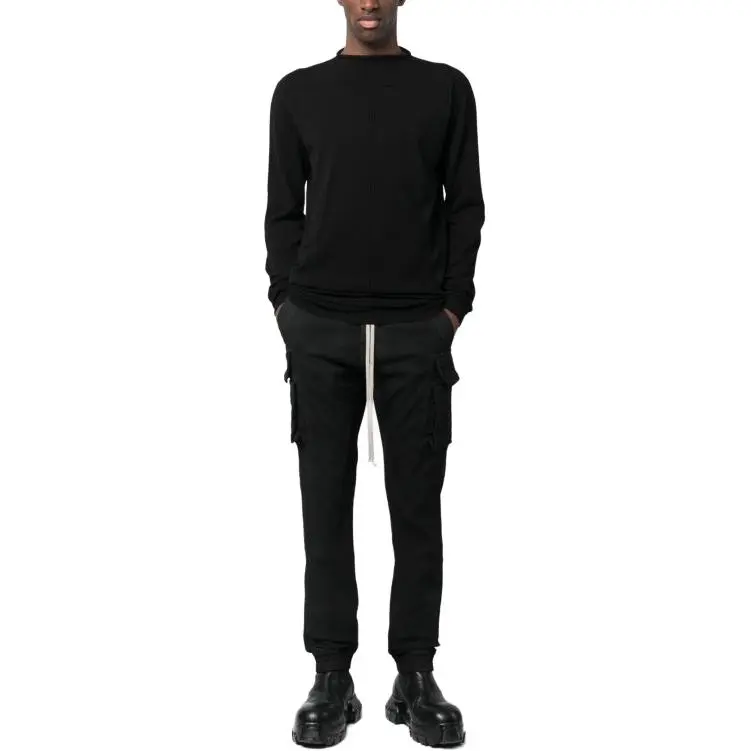 Rick Owens DRKSHDW Drawstring Skinny Trousers-3