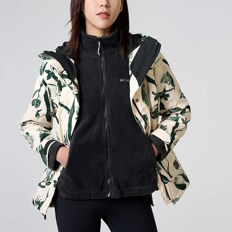 Columbia Windbreaker Jackets Women's Yellow-4