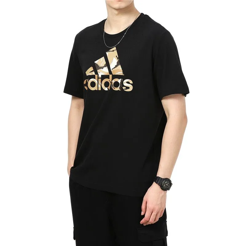 Adidas T Shirts Men Black-4