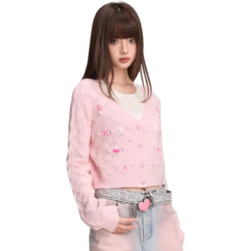 LALABOBO Knitwear Women's Pink-3