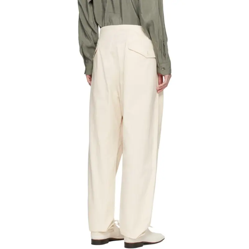 Lemaire Casual Pants Men's Light Beige-1