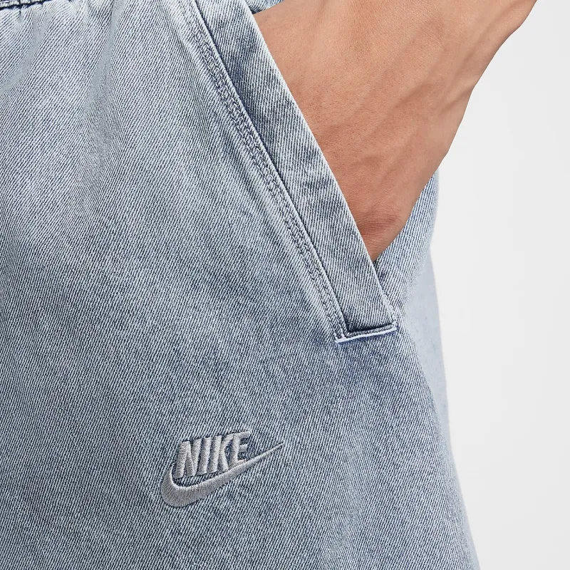 Nike Alumni Denim Shorts Men's Light Armory Blue-3