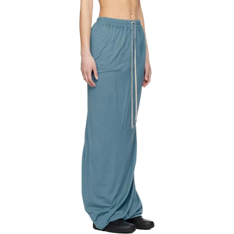 Rick Owens DRKSHDW Casual Long Skirt Women's Blue-2