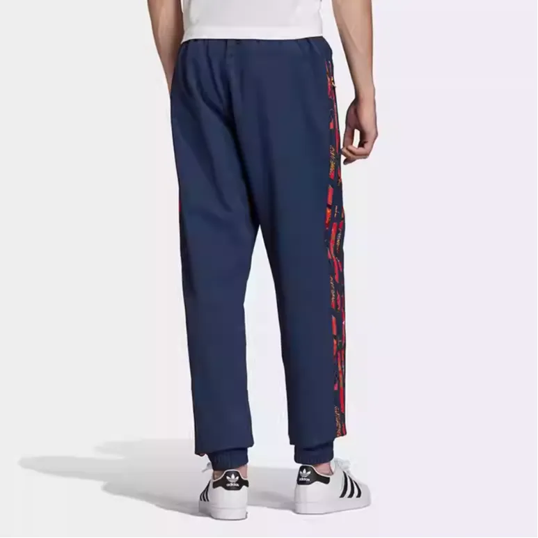 Adidas Originals CNY Cargo Pants Casual Pants Men's College Navy/Multicolor/Gold-2