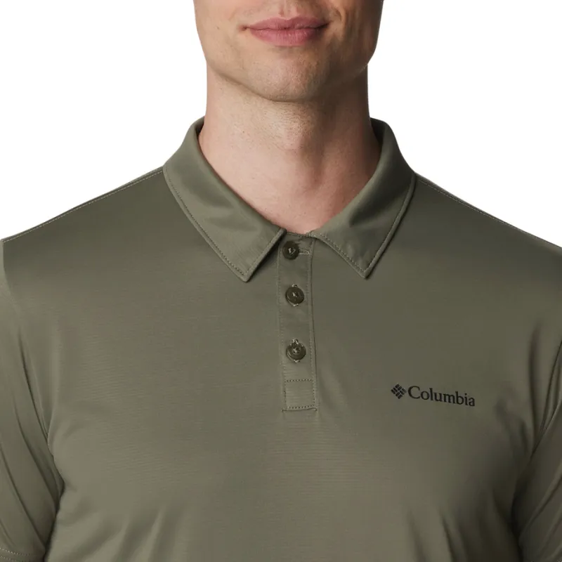 Columbia Polo Shirt Men's Green-3