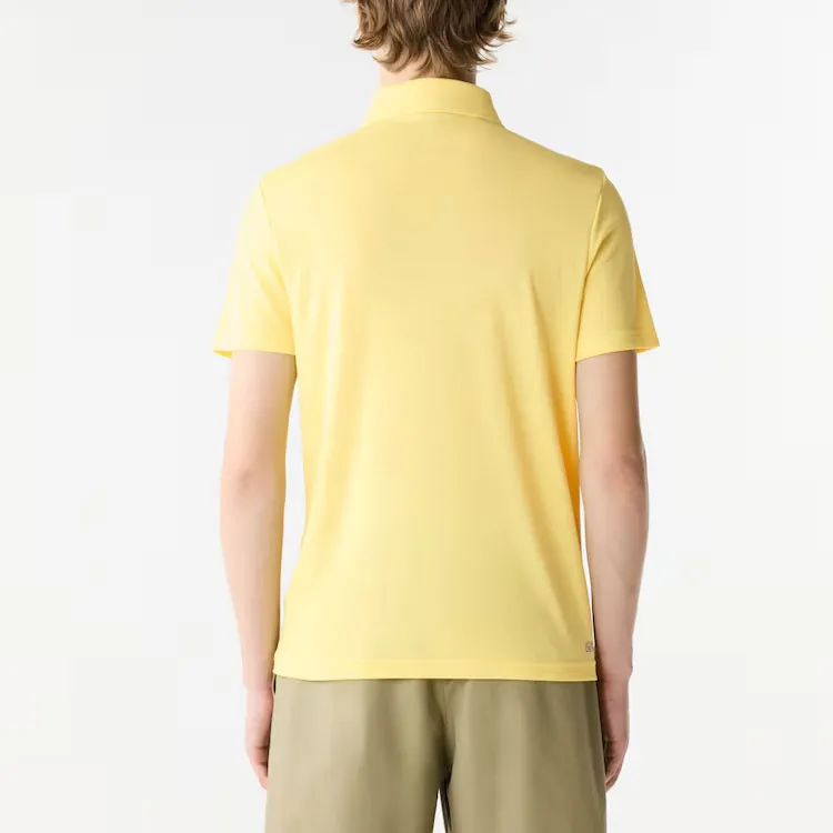 LACOSTE Polo Shirt Men's Light Yellow-3