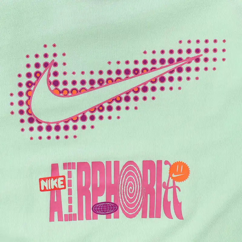 Nike T Shirt Women's Yellow Green-3
