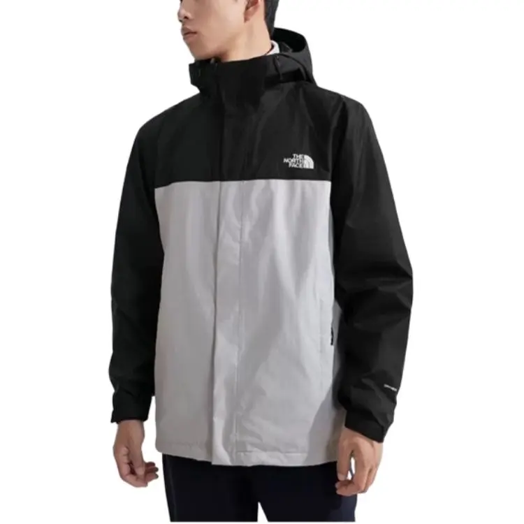 THE NORTH FACE City Outdoor Collection Windbreaker Jackets Men Starlight Gray/Cosmic Black Multicolor-1