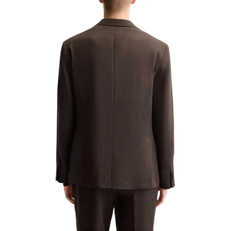 ZARA Business Suit Men's Dark Brown-3