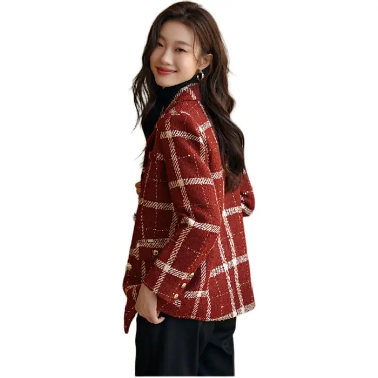 Mo Han Yi Mei Business Suit Women's Red-2