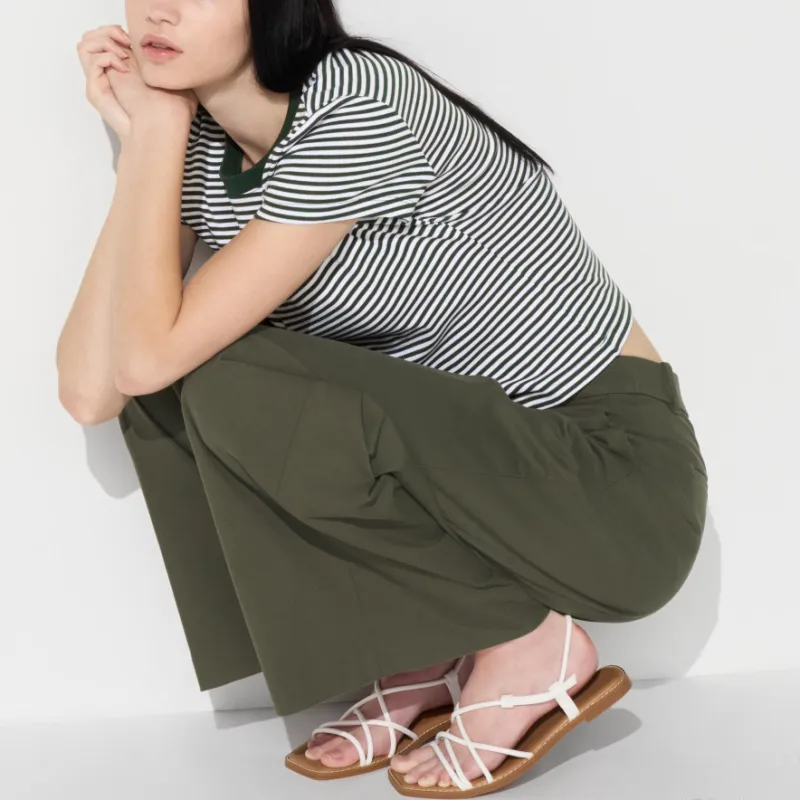 UNIQLO T Shirt Women's Dark Green-1