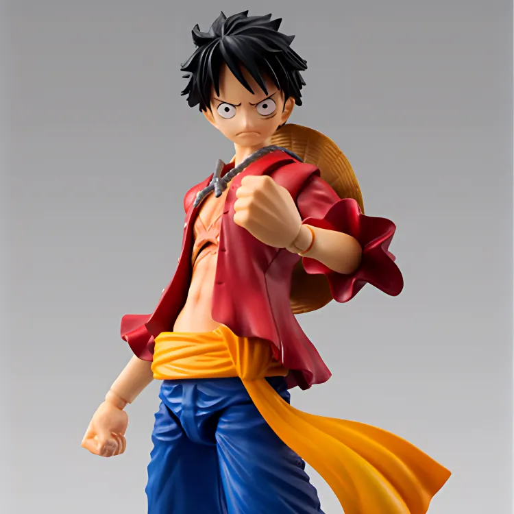 MegaHouse Monkey D. Luffy Mh One Piece Vah Action Figure Reissued Version Scale Figures-2