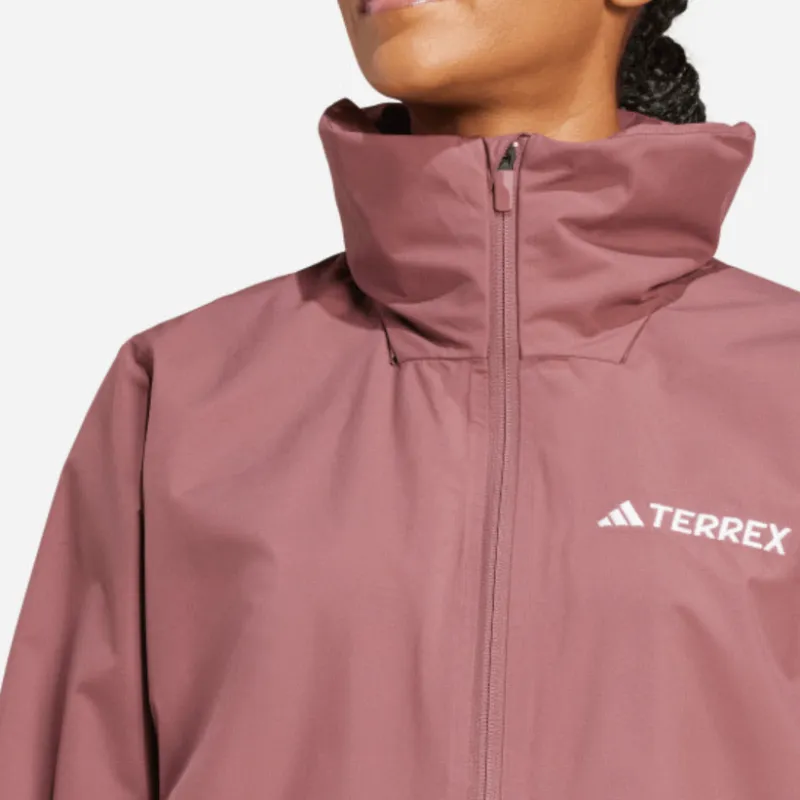 Adidas Jacket Women's Dark Pink-2